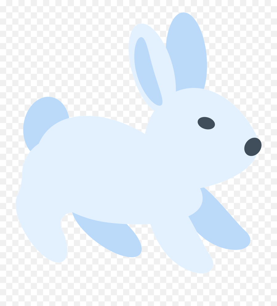 Cute Rabbit Clipart Free Download Transparent Png Creazilla - Animal Figure Emoji,Rabbit Clipart