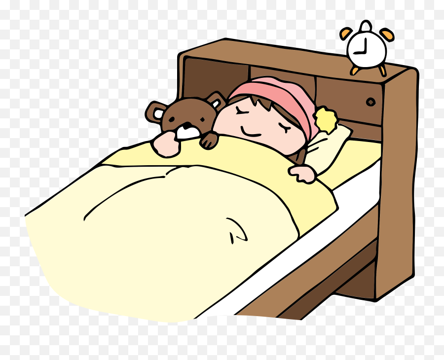 Girl Is Sleeping Clipart - Sleeping Clip Art Emoji,Sleep Clipart