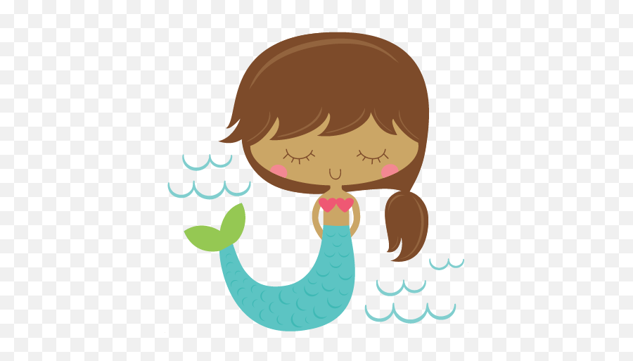 Mermaid Party Clip Art - Clip Art Library Miss Kate Cuttables Mermaid Emoji,Luau Clipart