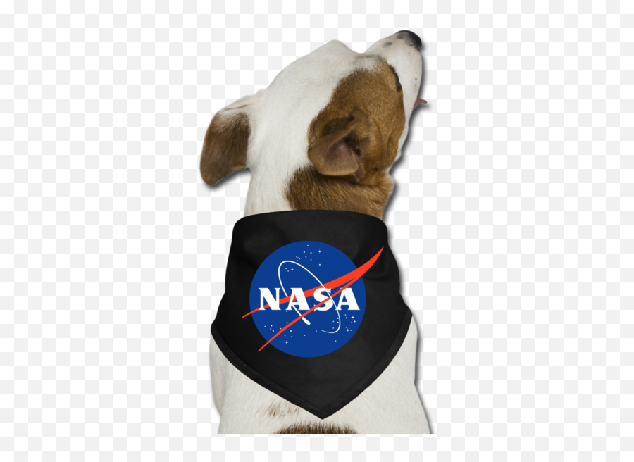 Nasa Logo Dog Bandana - Nasa Dog Bandana Emoji,Nasa Logo Transparent
