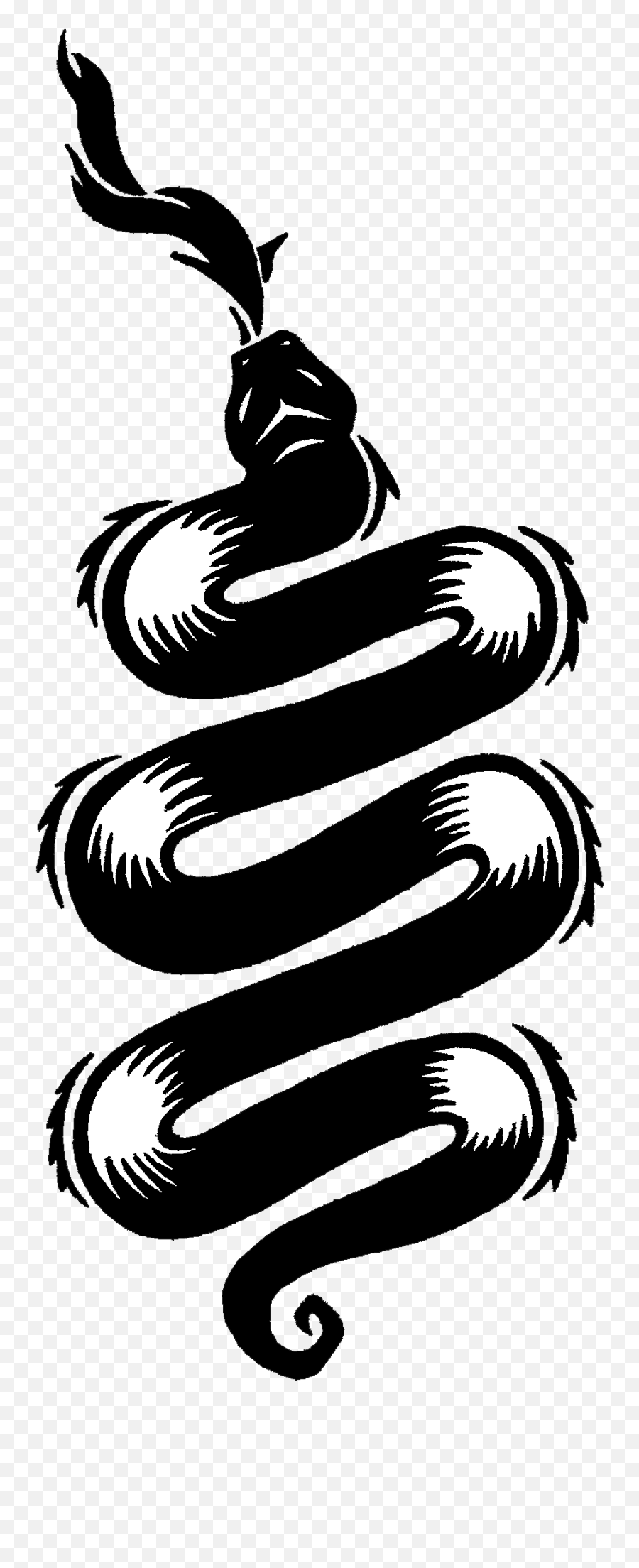 Snake Tattoo Png Transparent Quality Images Snake Tattoo - Tatuaje De Infamous 2 Emoji,Snake Clipart Black And White