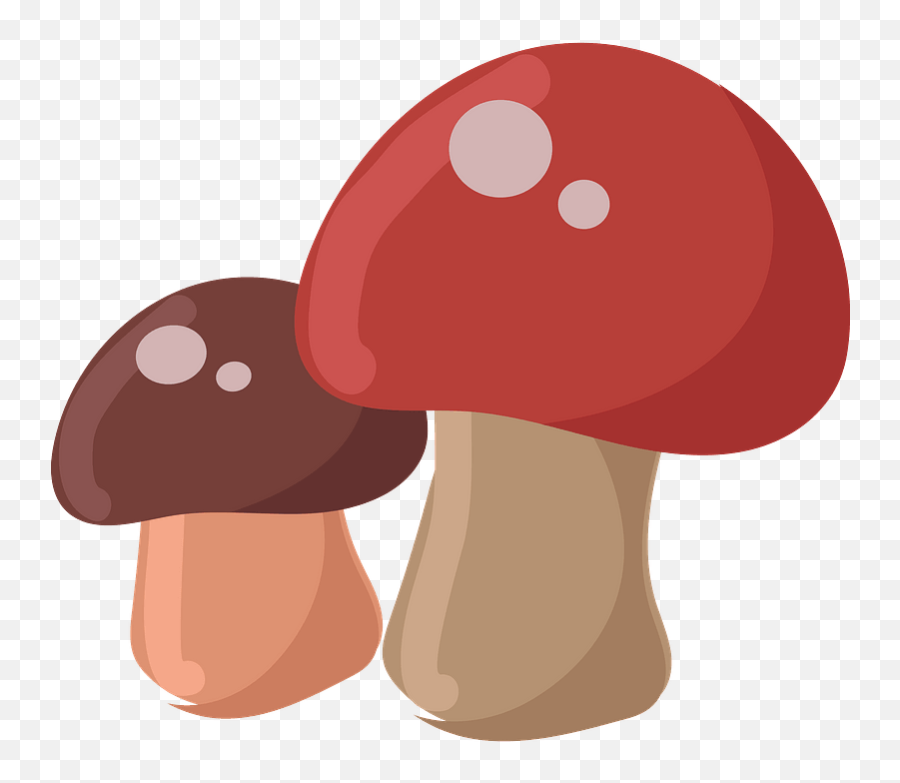 Mushrooms Clipart - Mushrooms Clipart Emoji,Mushroom Clipart