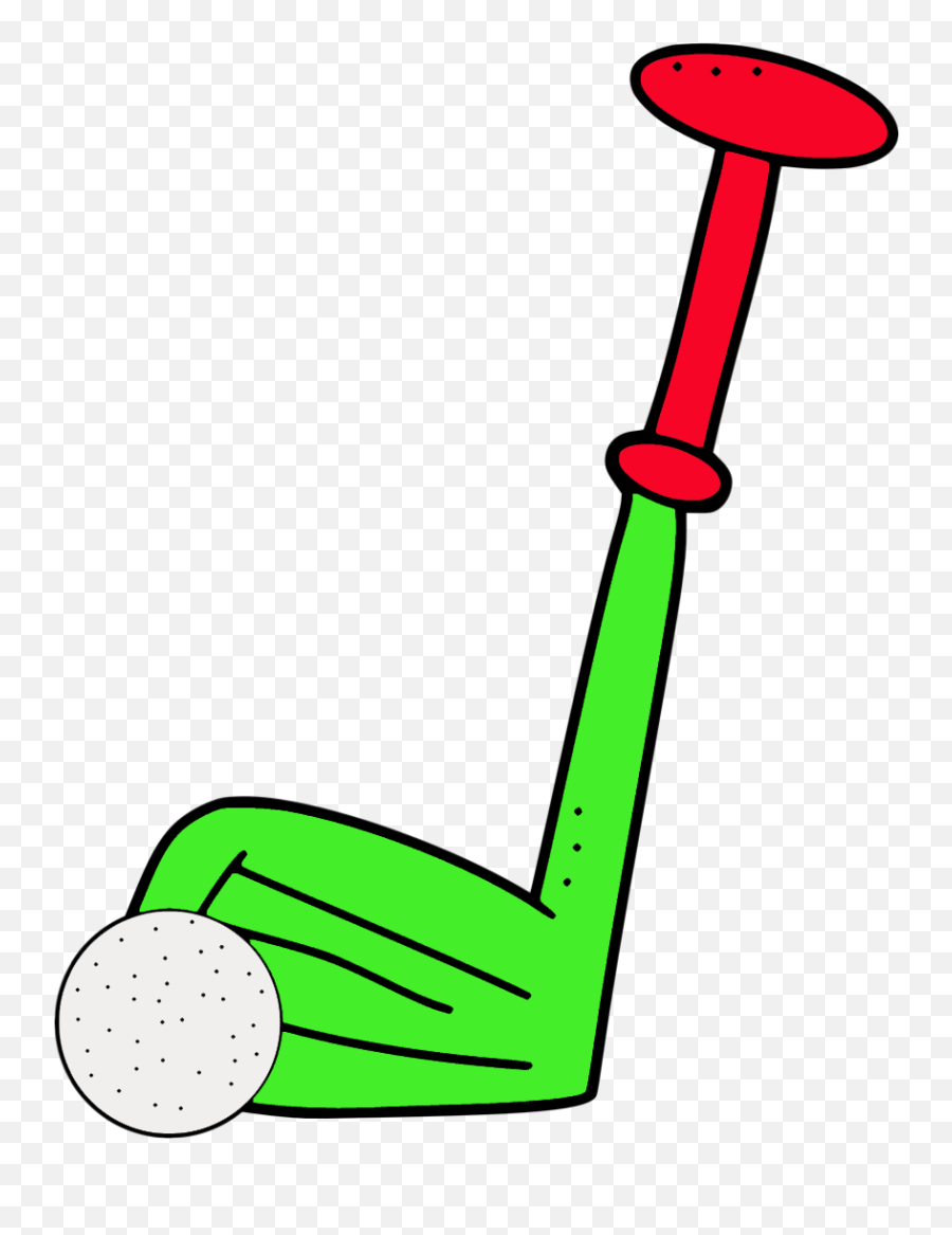 Golf Clipart Black And White Free - Transparent Putt Putt Clipart Emoji,Golf Clipart
