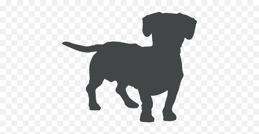 Transparent Background Dog Silhouette - Puppy Silhouette Png Emoji,Dog Clipart Transparent Background