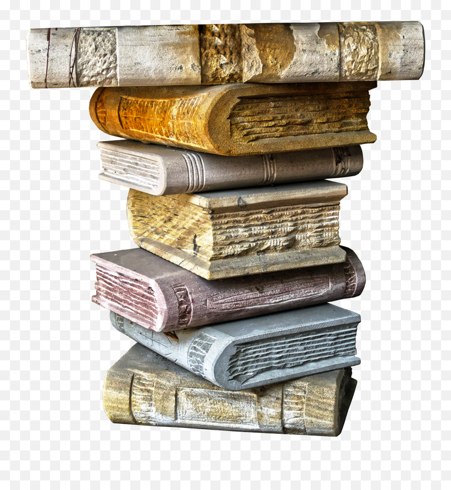 Books Book Stack Ceramic Capital Stacked Pillarbooks - Books Pillar Emoji,Pillar Png