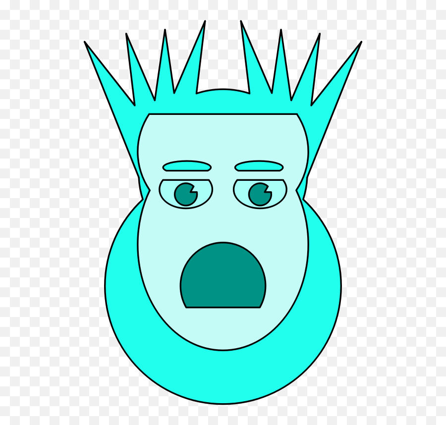 Line Art Head Leaf Png Clipart Emoji,Scream Clipart