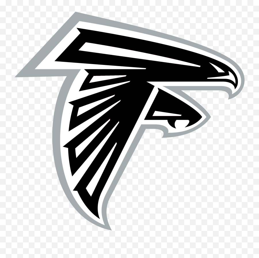 New Falcons Logo Saints - Atlanta Falcons Logo Black And White Emoji,Saints Logo
