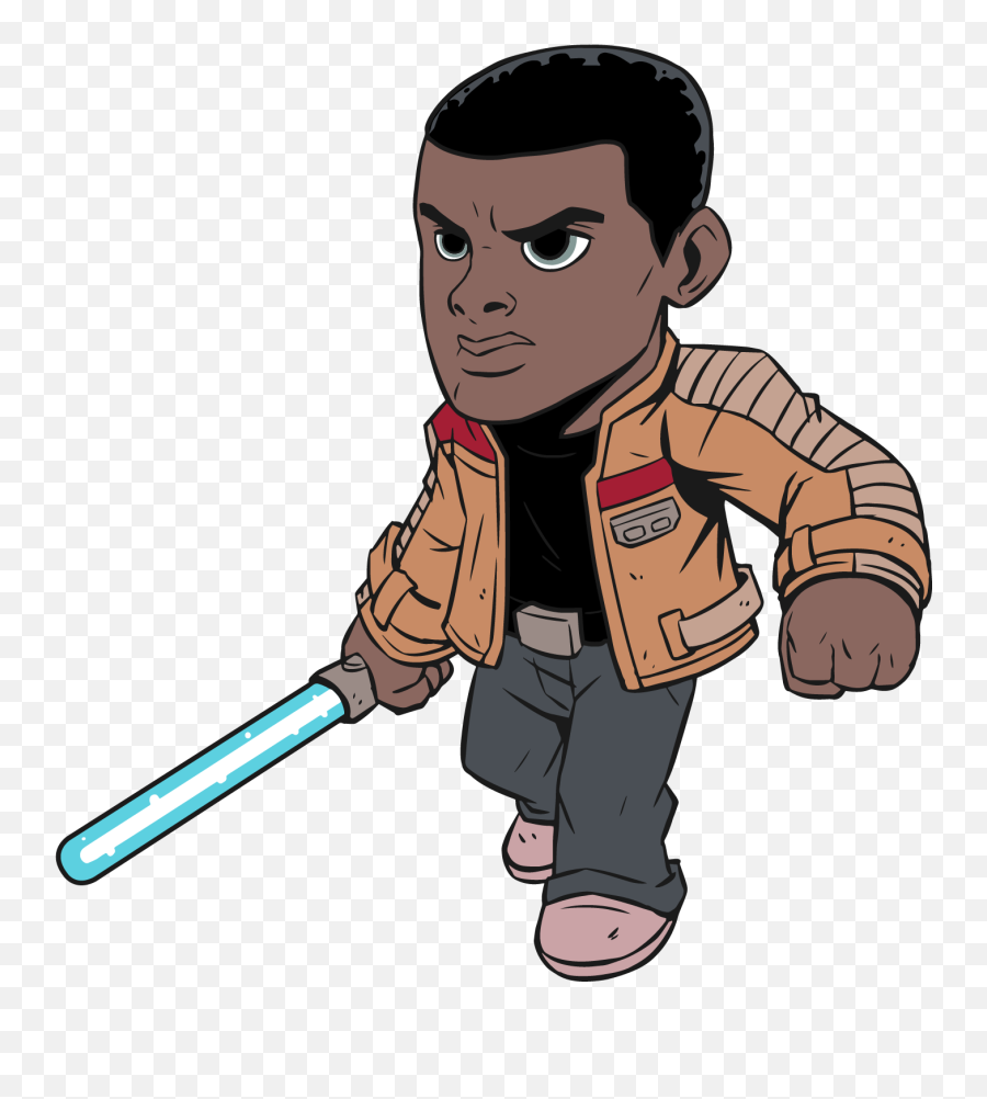 Finn Star Wars - Star Wars Rey Clip Art 1564x1564 Png Emoji,Rey Star Wars Png