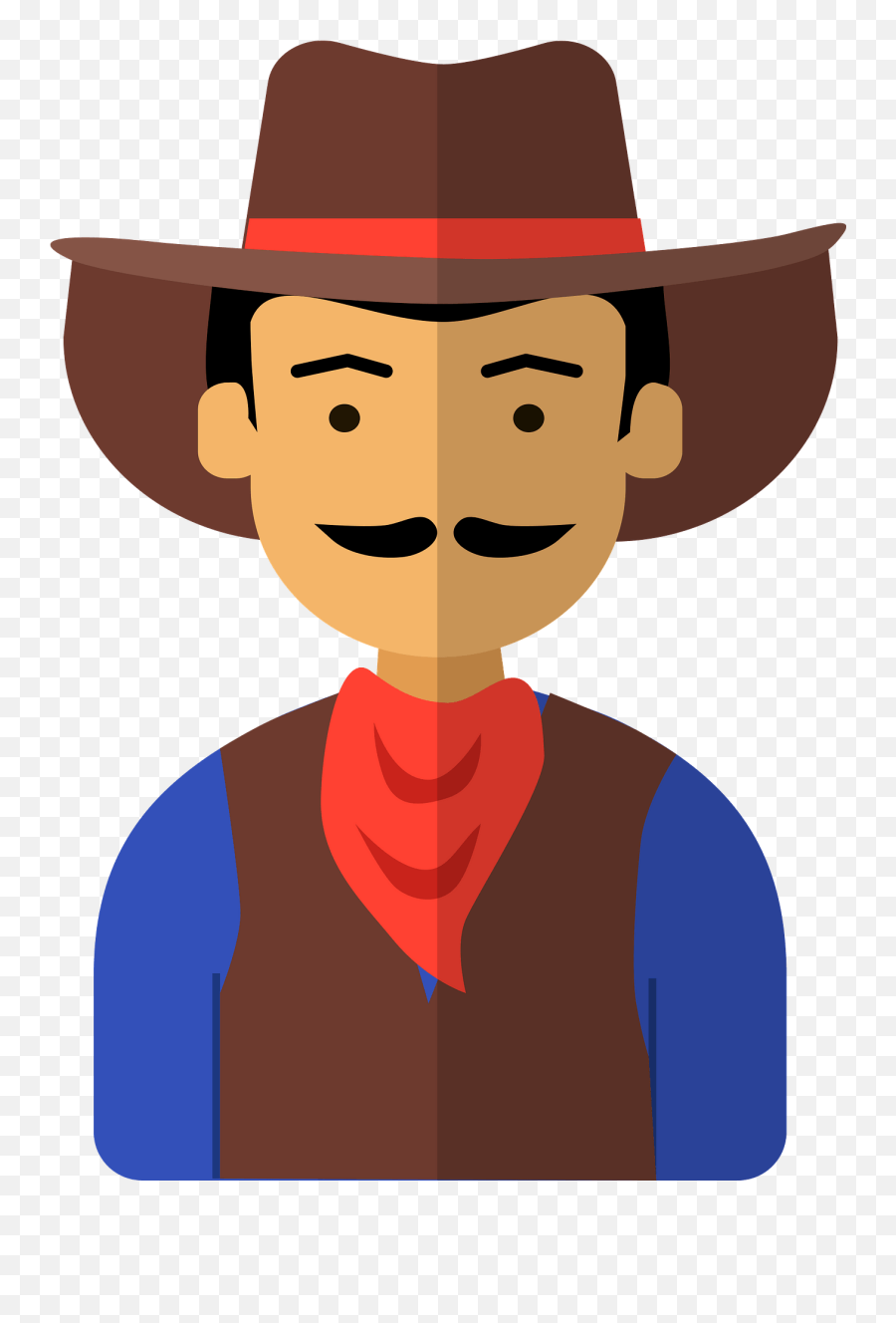 Cowboy Clipart - Costume Hat Emoji,Cowboy Clipart