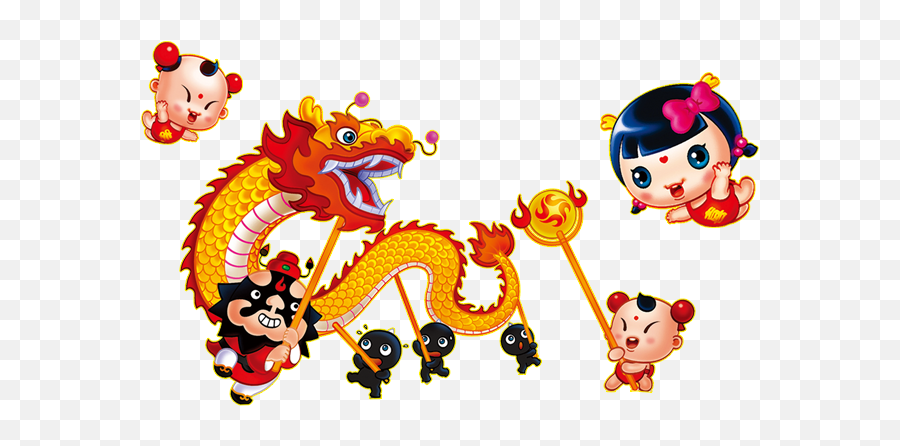 Download February Chinese Dance Child Dragon Cellon Lion Emoji,Lion Clipart Free