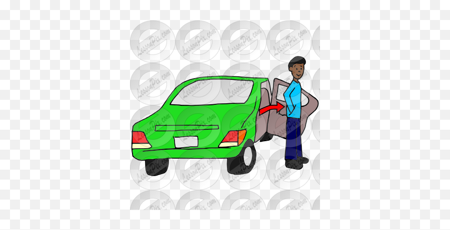 Get Out Of Car Picture For Classroom - Clean Emoji,Clipart Car