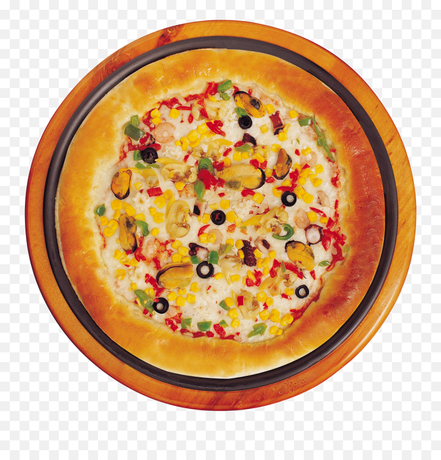 Download Hd Pizza Png Images Free Download - Pizza Plate Png Pizza Emoji,Plate Png