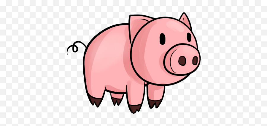 Free Cartoon Pig Clipart Download Free - Clipart Cartoon Pig Emoji,Pig Clipart