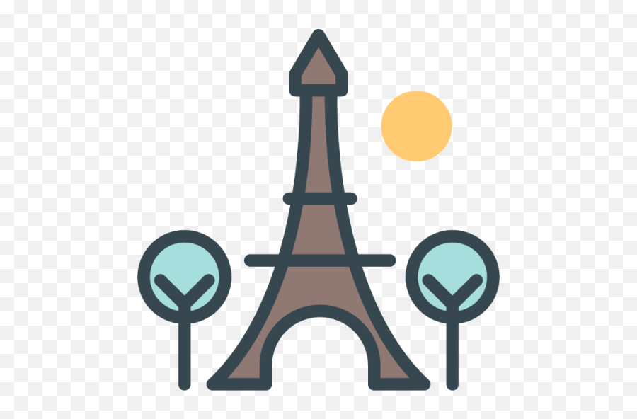 Eiffel Tower Icon - Download For Free U2013 Iconduck Emoji,Arc De Triomphe Clipart