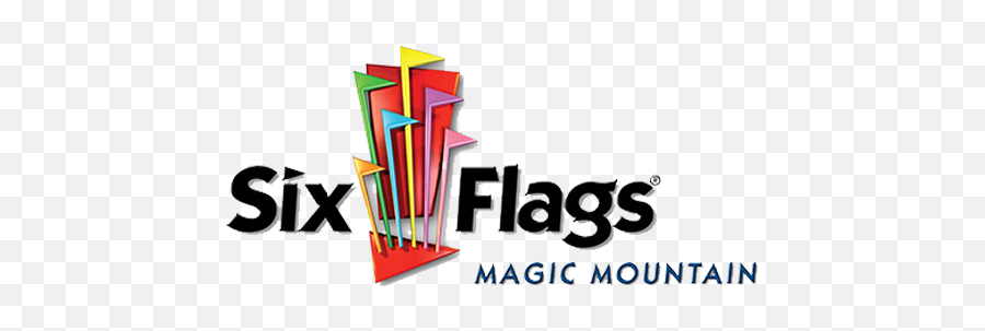 California Amusement Parks Amusement Parks Usacom - Vertical Emoji,Six Flags Logo
