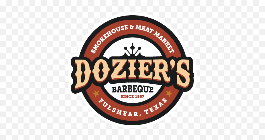 Doziers Bbq Deer Processing Meat Market - Bbq Emoji,Bbq Logo