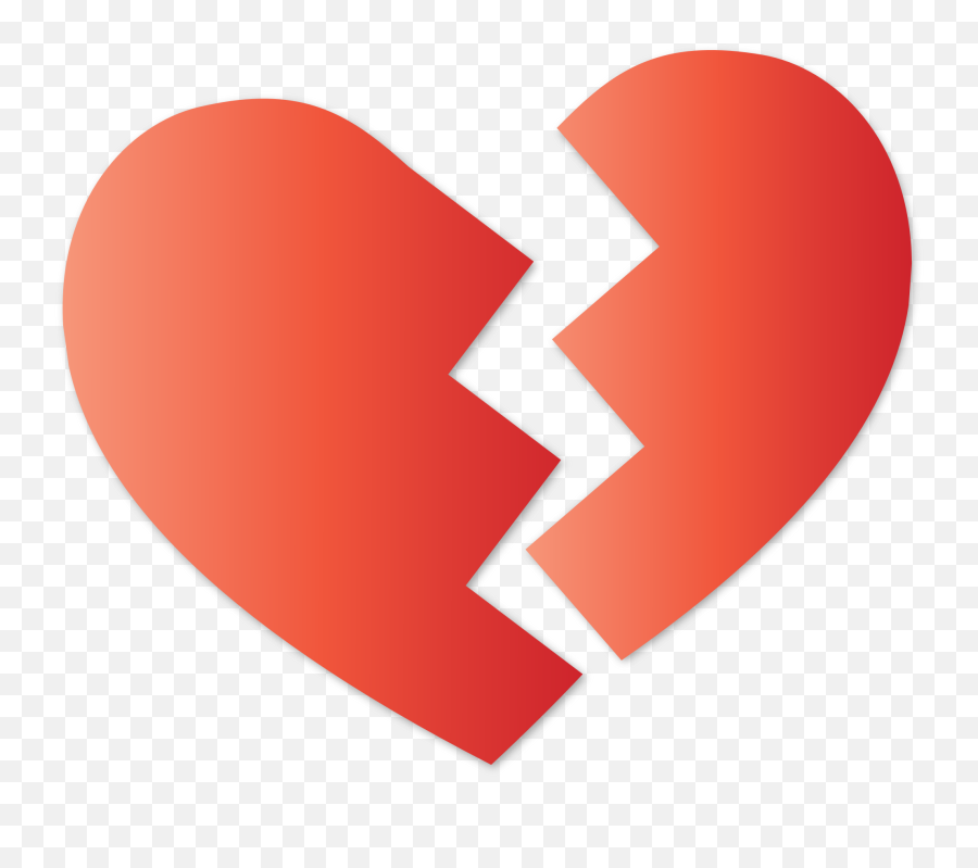Library Of Broken Heart Jpg Black And - Transparent Transparent Background Broken Heart Clipart Emoji,Heart Transparent