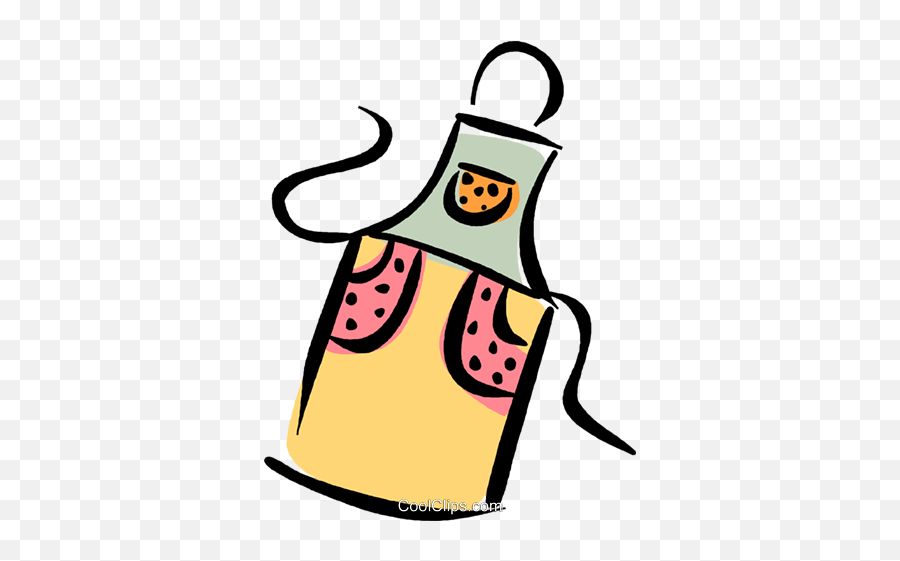Cooking Apron Royalty Free Vector Clip - Kochschürze Clipart Emoji,Apron Clipart