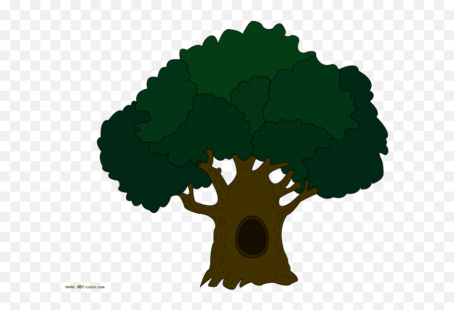 Clip Art Of Oak Tree In A Dark Free Emoji,Oaktree Clipart
