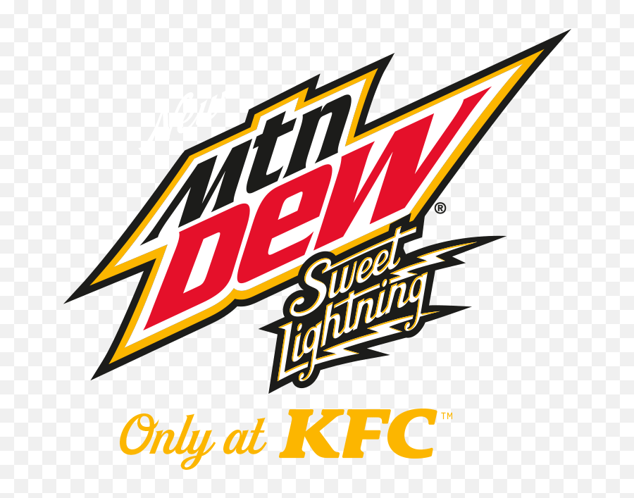 Mtn Dew Introduces Sweet Lightning Exclusively At Kfc - Mountain Dew White Out Emoji,Mountain Dew Logo