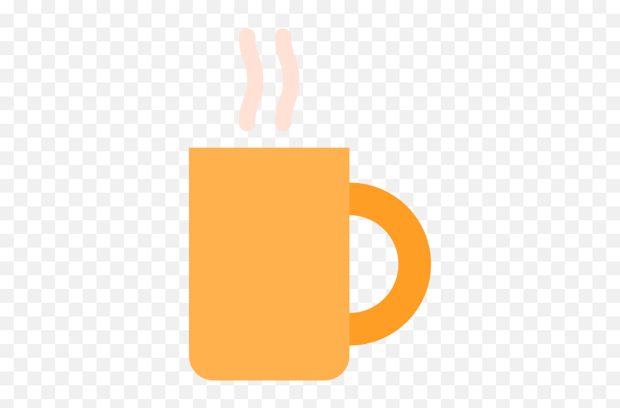 Tea Food Steam Drinks Coffee Cup Coffee Shop Icon - Coffee Mug Icon Orange Emoji,Coffee Steam Png