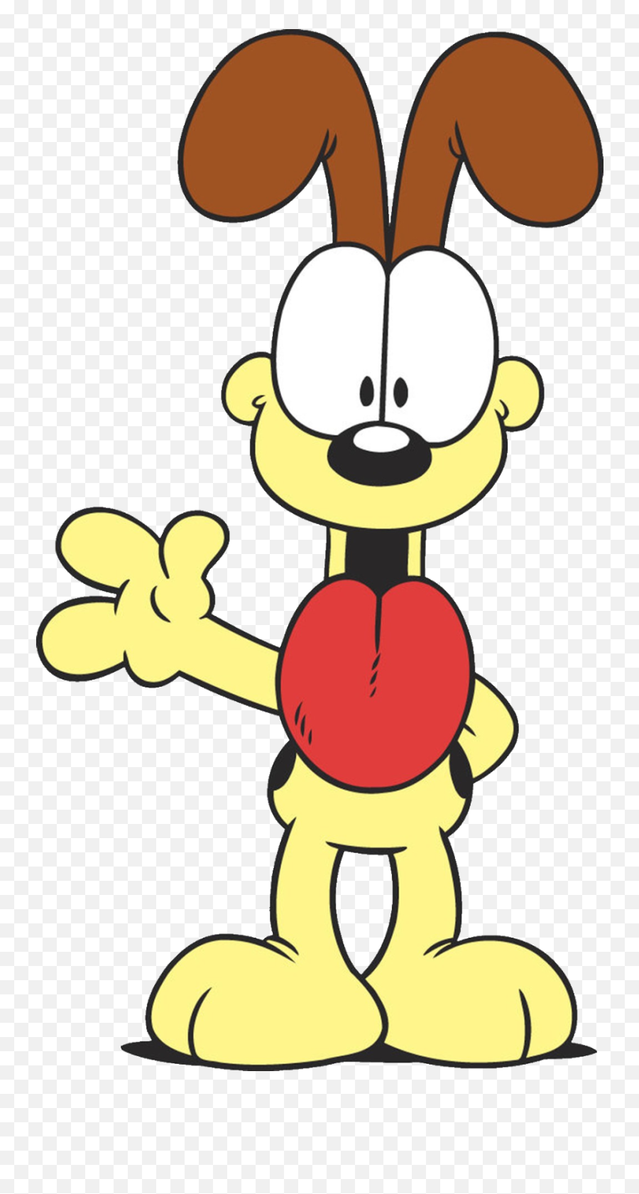Download Hd The Animal Characters - Garfield Odie Png Emoji,Garfield Png