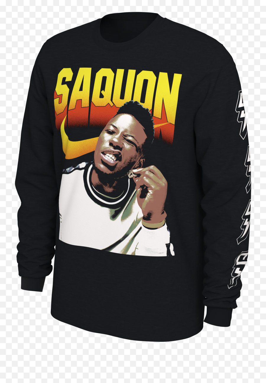 Nike Unveils Saquon Barkleys New Logo - Saquon Nike Shirt Emoji,Nike Logo Sweatshirts