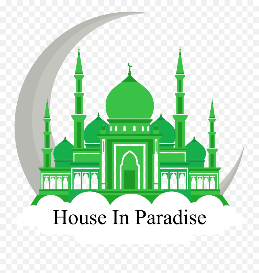 House In Paradise Crowdfunding Mosque Improvements And - Animated Mosque Emoji,Mosque Logo