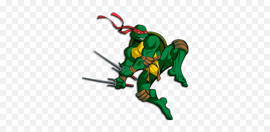 Ninja Turtles Png - Teenage Mutant Ninja Turtles 2003 Raphael Emoji,Ninja Turtle Clipart