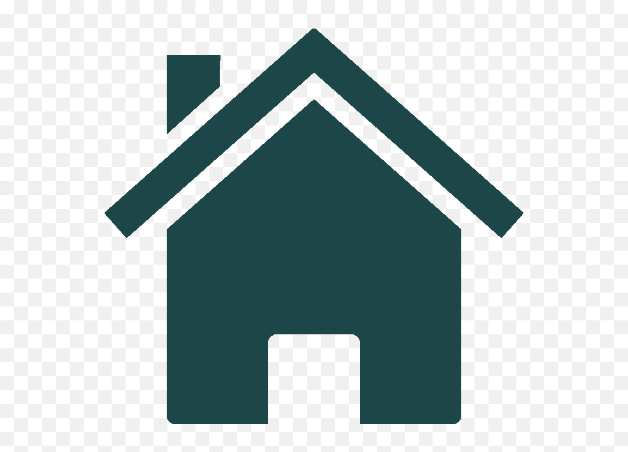 Living - House Black White Simple Clipart Full Size Clipart Green House Emoji,Simple Clipart