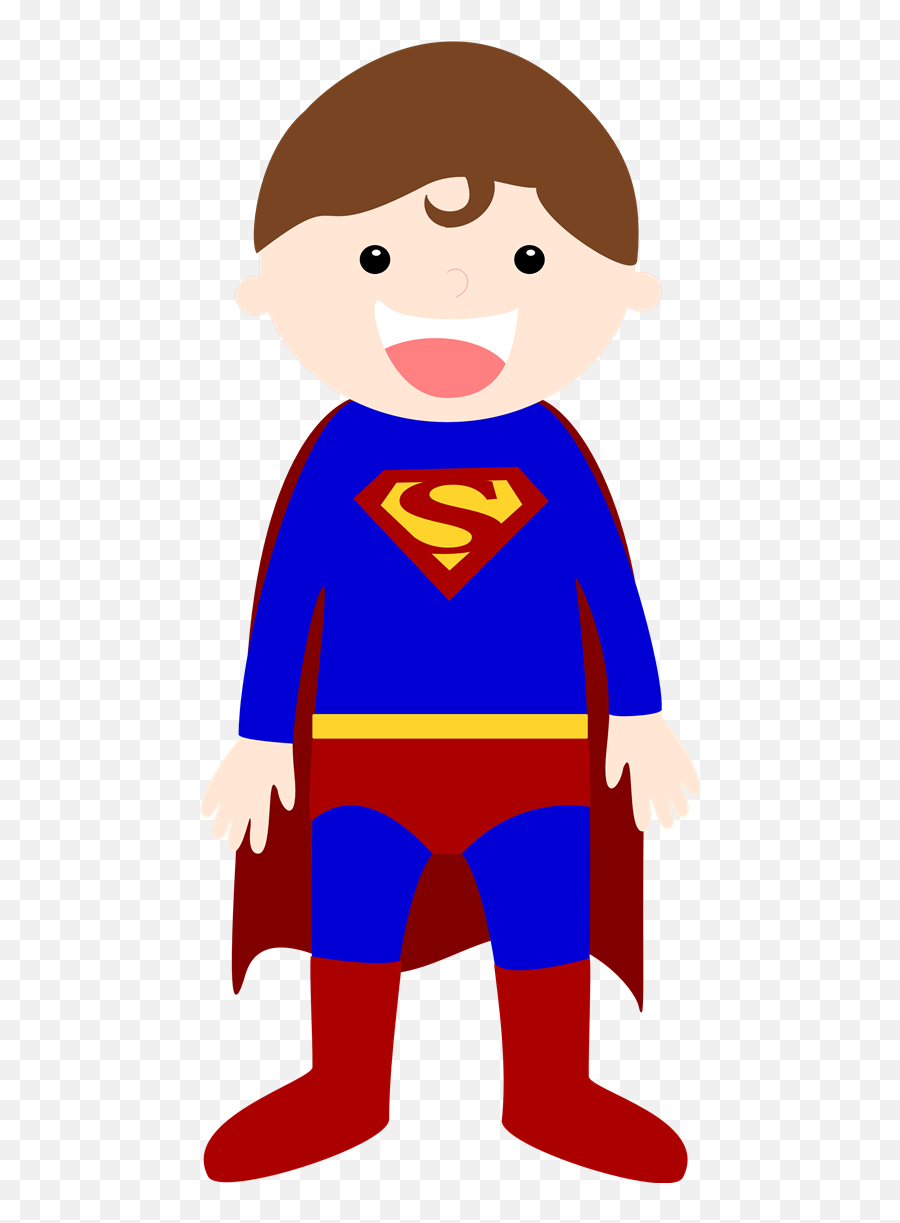 Kindergarten Clipart Superhero - Baby Superman Cartoon Png Superman Emoji,Kindergarten Clipart