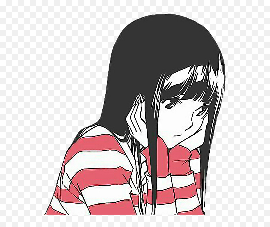 Aesthetic Anime Girl Png Download Image Emoji,Tumblr Girl Png