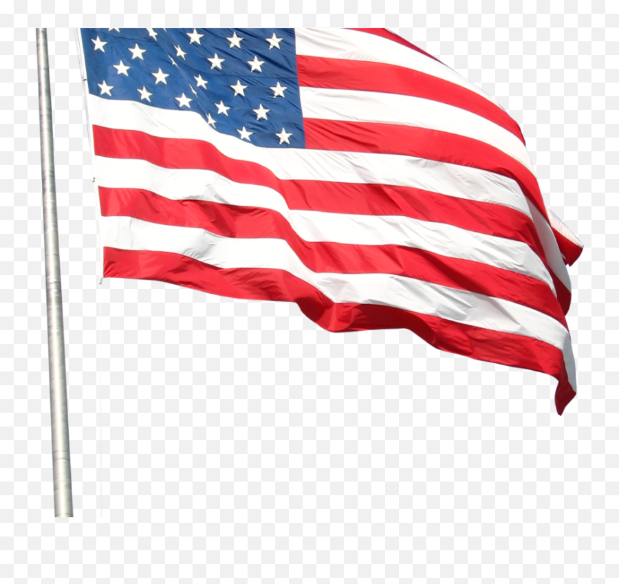 American Flag Png Transparent Image - Cartoon American Flag Png Emoji,Us Flag Png