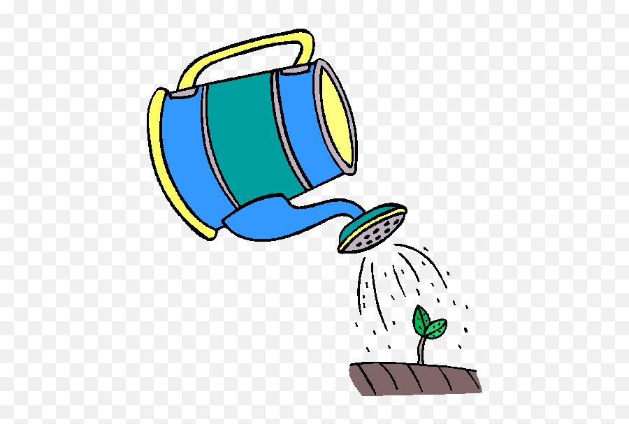 Flowers Watering Can Clipart 3 - Watering Clipart Emoji,Can Clipart