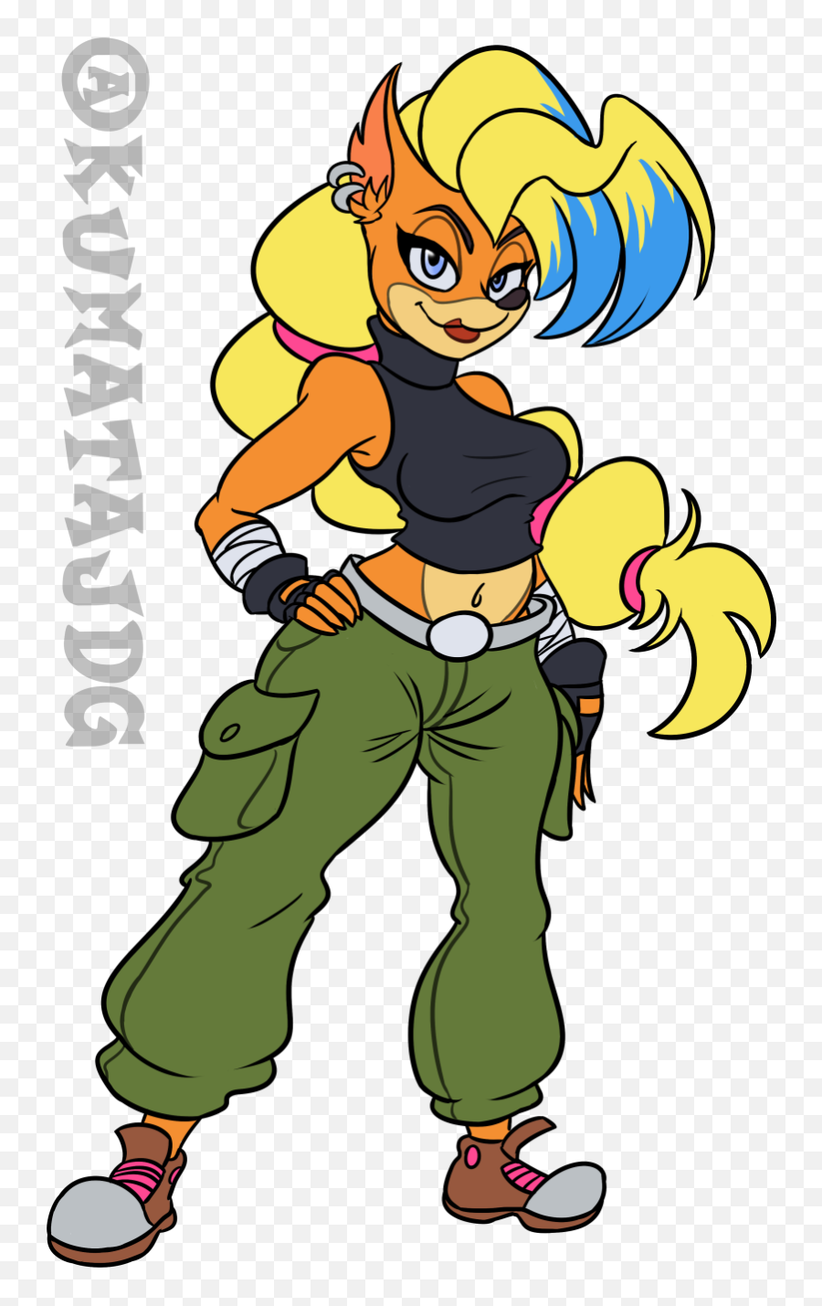 Got Commissioned To Draw Tawna In This Outfit From The Emoji,Kim Possible Png