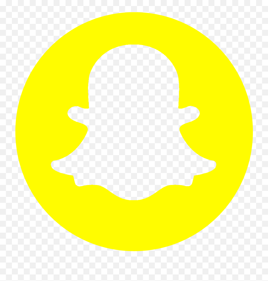 Snapchat Logo Png Clipart - White Snapchat Logo Circle Emoji,Snapchat Png
