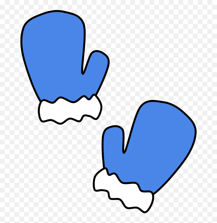 Transparent Mittens Png - Blue Mittens Png Emoji,Mitten Clipart