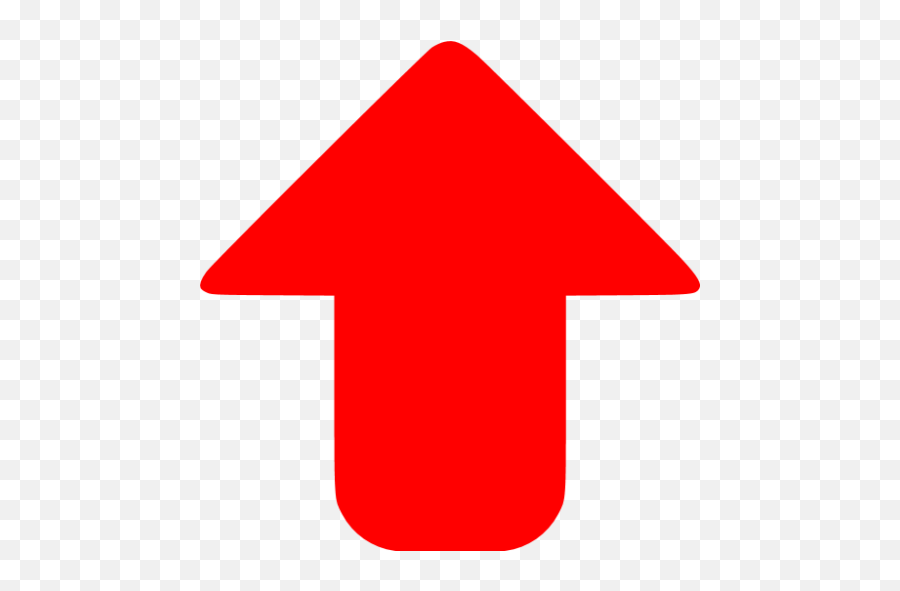 Red Up Icon - Red Arrow Up Jpg Emoji,Red Arrow Png