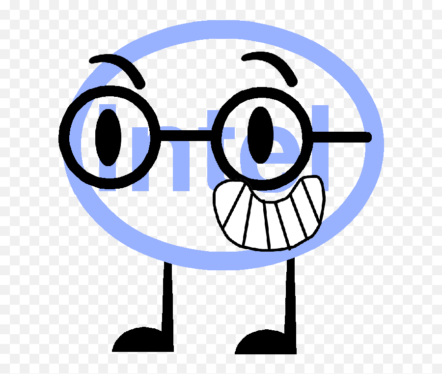 Intel Logo - Dot Emoji,Intel Logo