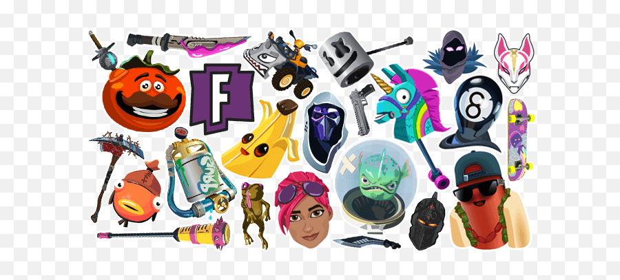Fortnite Cursor Collection - Scary Emoji,Fornite Logo