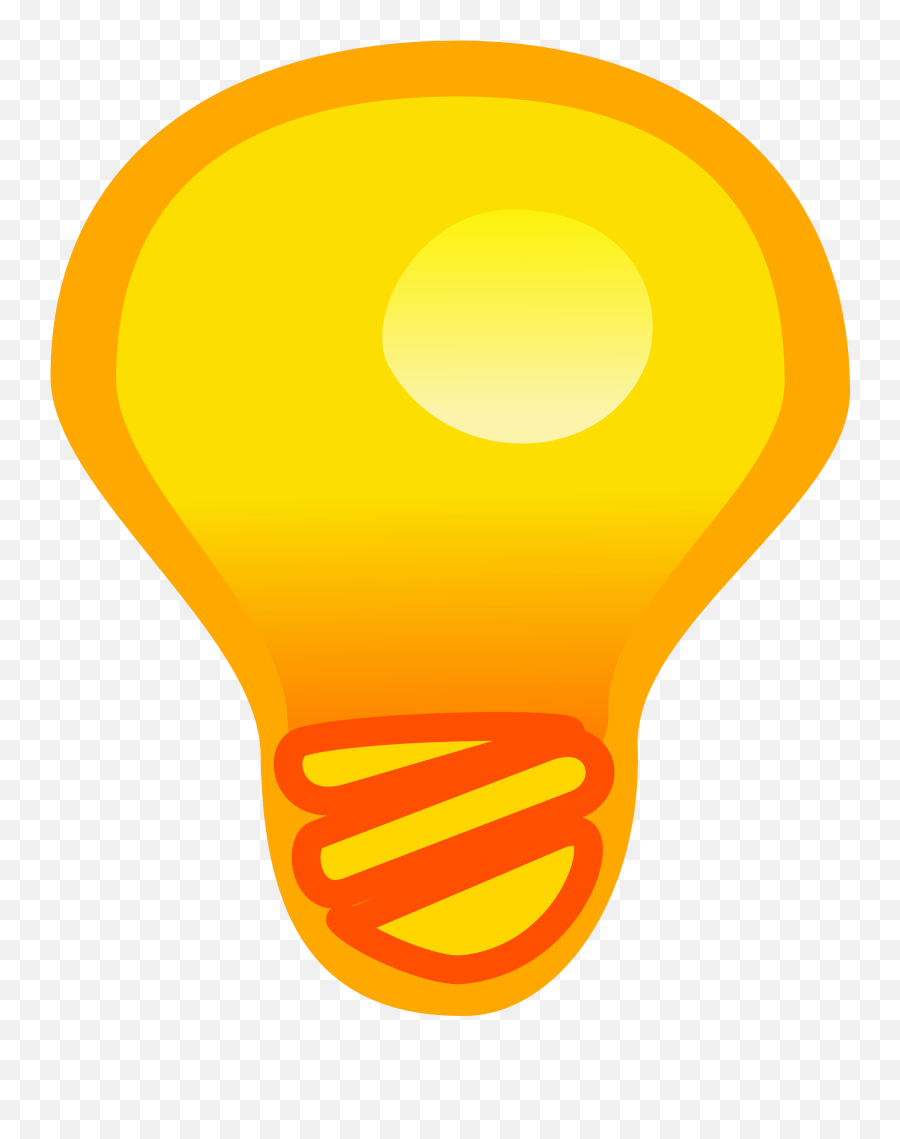 Clipart Of Symbol Of Idea Light Bulb - Clip Art Emoji,Idea Clipart