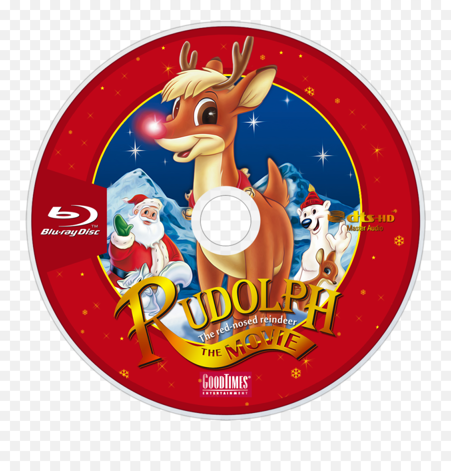 Rudolph The Red - Nosed Reindeer Rudolph The Red Nosed Rudolph The Red Nosed Reindeer Dvd Label Emoji,Rudolph Clipart