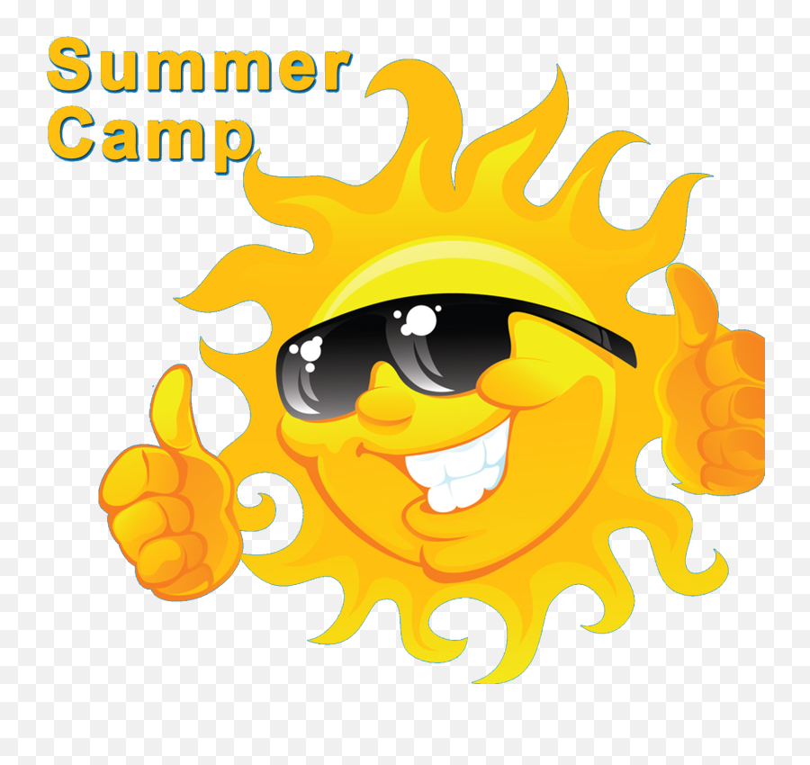 Summer Camp Logo Sun Png Image With No - Kids Logo Summer Camp Emoji,Camp Clipart