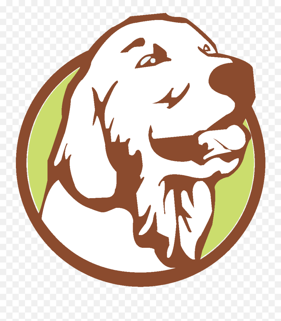 Pet Dog Logo Png Png Image With No - Golden Retriever Stencil Emoji,Dog Logo