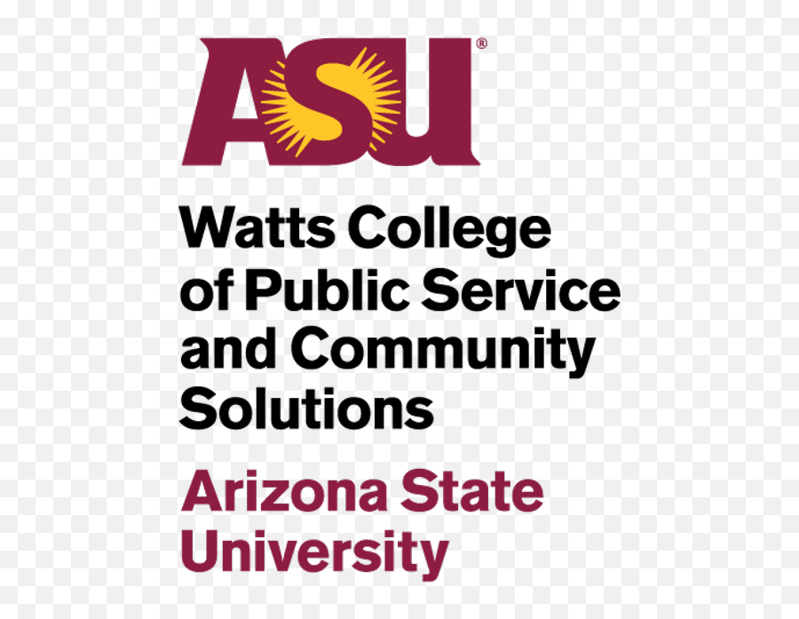 Asu Watts College Of Public Svc - Watts College Asu Logo Emoji,Asu Logo