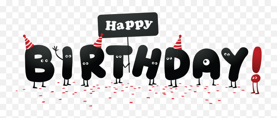 Happy Birthday Funny - Happy New Year 2012 Emoji,Birthday Clipart