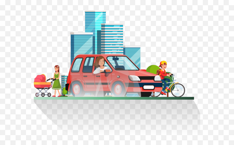 Pollution Clipart Bad Air - City Car Hd Png Download Full Language Emoji,Pollution Clipart