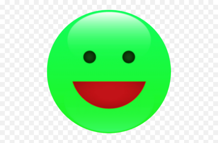 Dd Smiley Vert Heureux - Émoticône Clipart Cartoon Fond Smiley Vert Heureux Emoji,Smiley Clipart