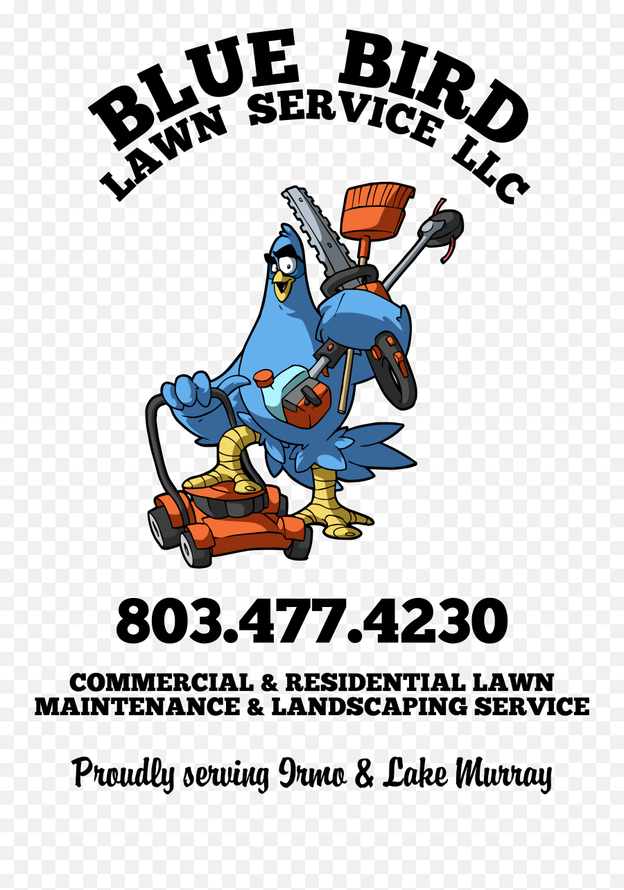 Blue Bird Lawn Service Reviews - Chapin Sc Angi Language Emoji,Blue Bird Logo
