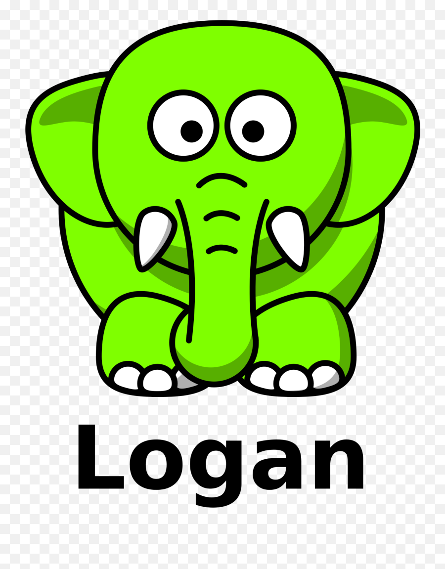 Lime Green Elephants Svg Vector Lime Green Elephants Clip - Green Elephant Clker Emoji,Elephants Clipart